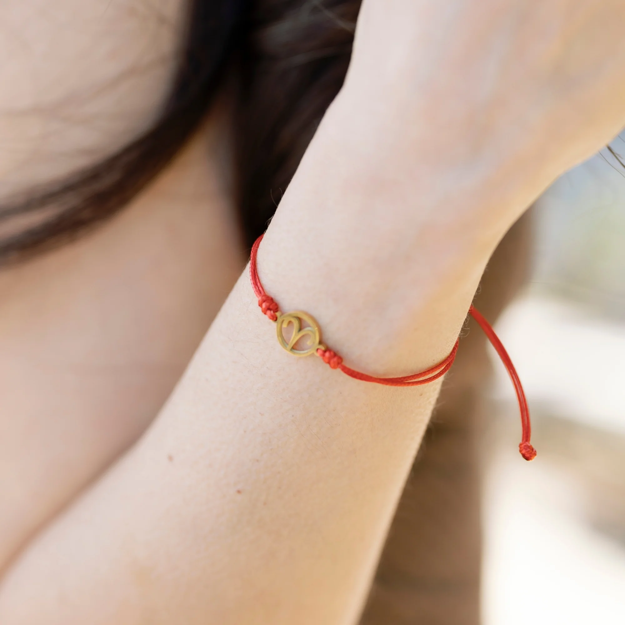 Aries Zodiac Thread Bracelet - Image 6