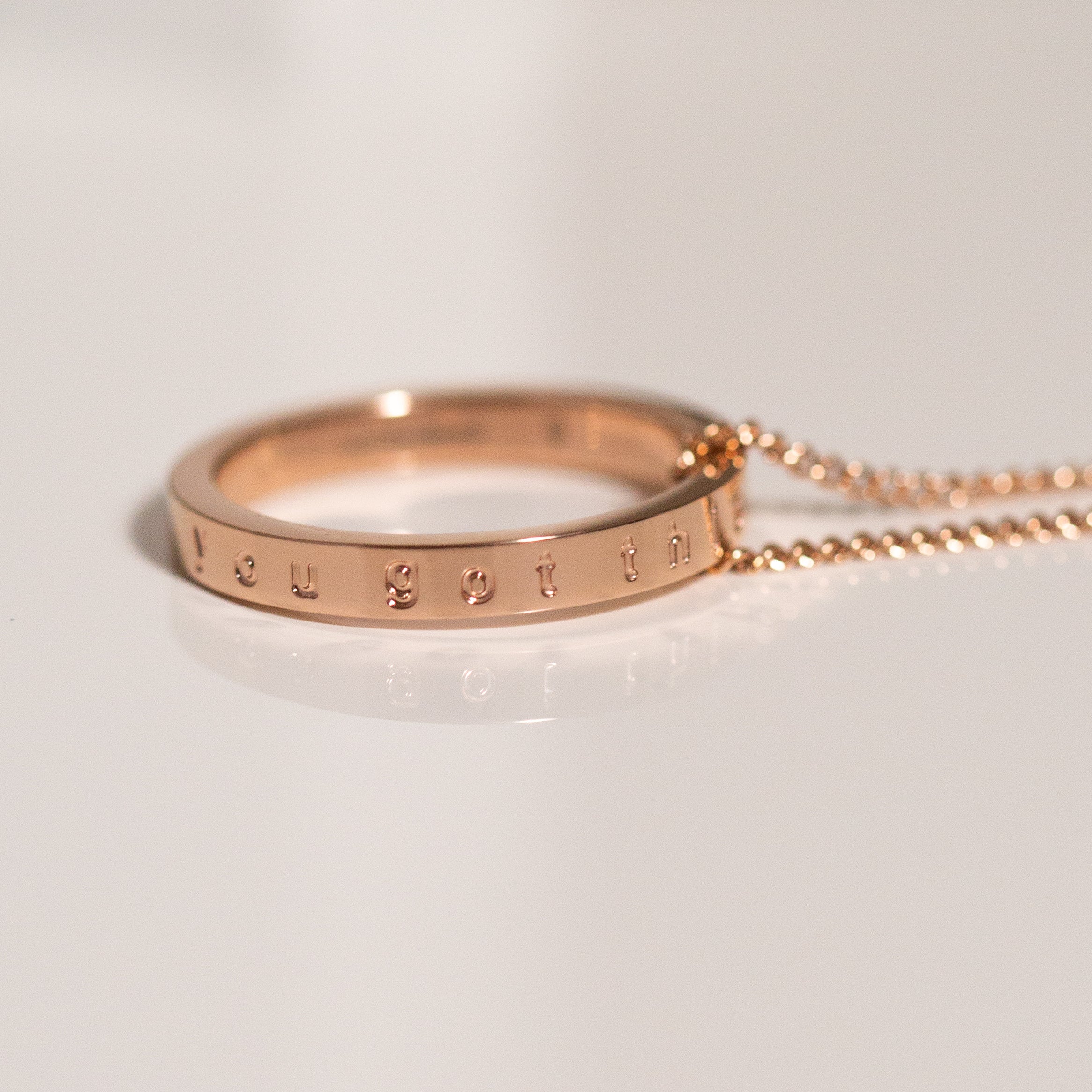 Enjoy The Journey (rose gold) - Image 3