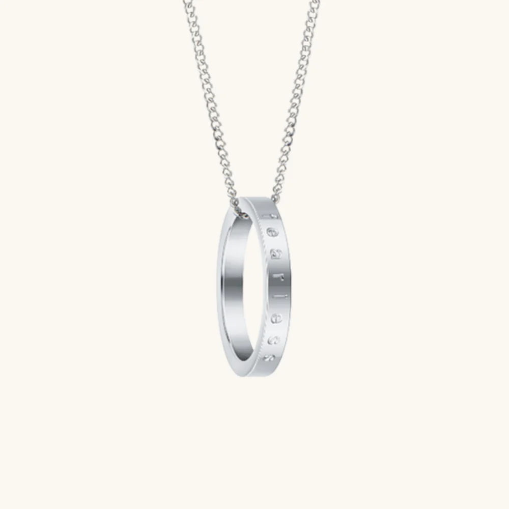 Fearless (shiny) fidget ring necklace - Image 12