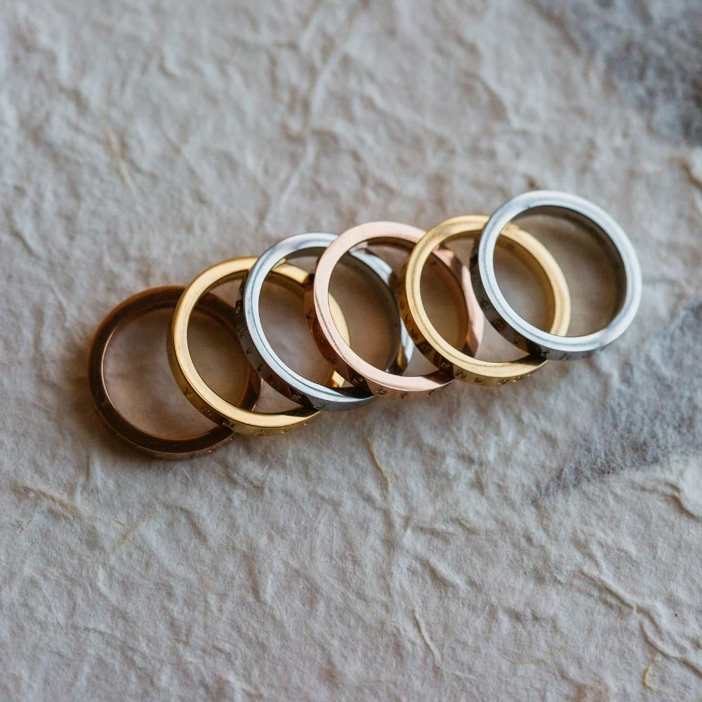 Fearless (shiny) fidget ring necklace - Image 5