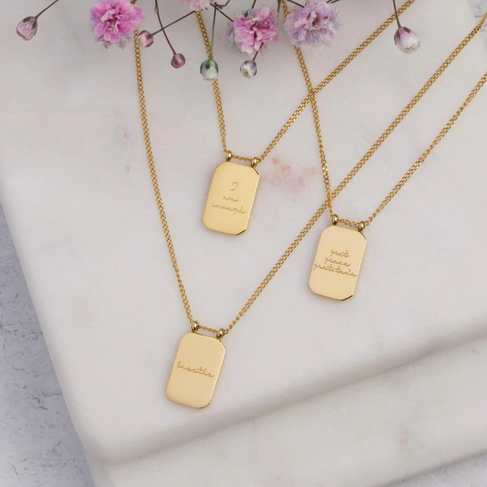 God Is Within Her, She Will Not Fall - Necklace - Image 6