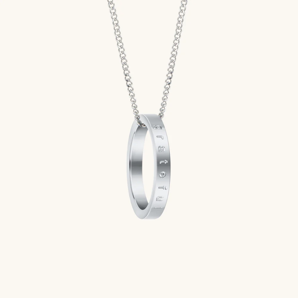 Grateful (shiny) fidget ring necklace - Image 10