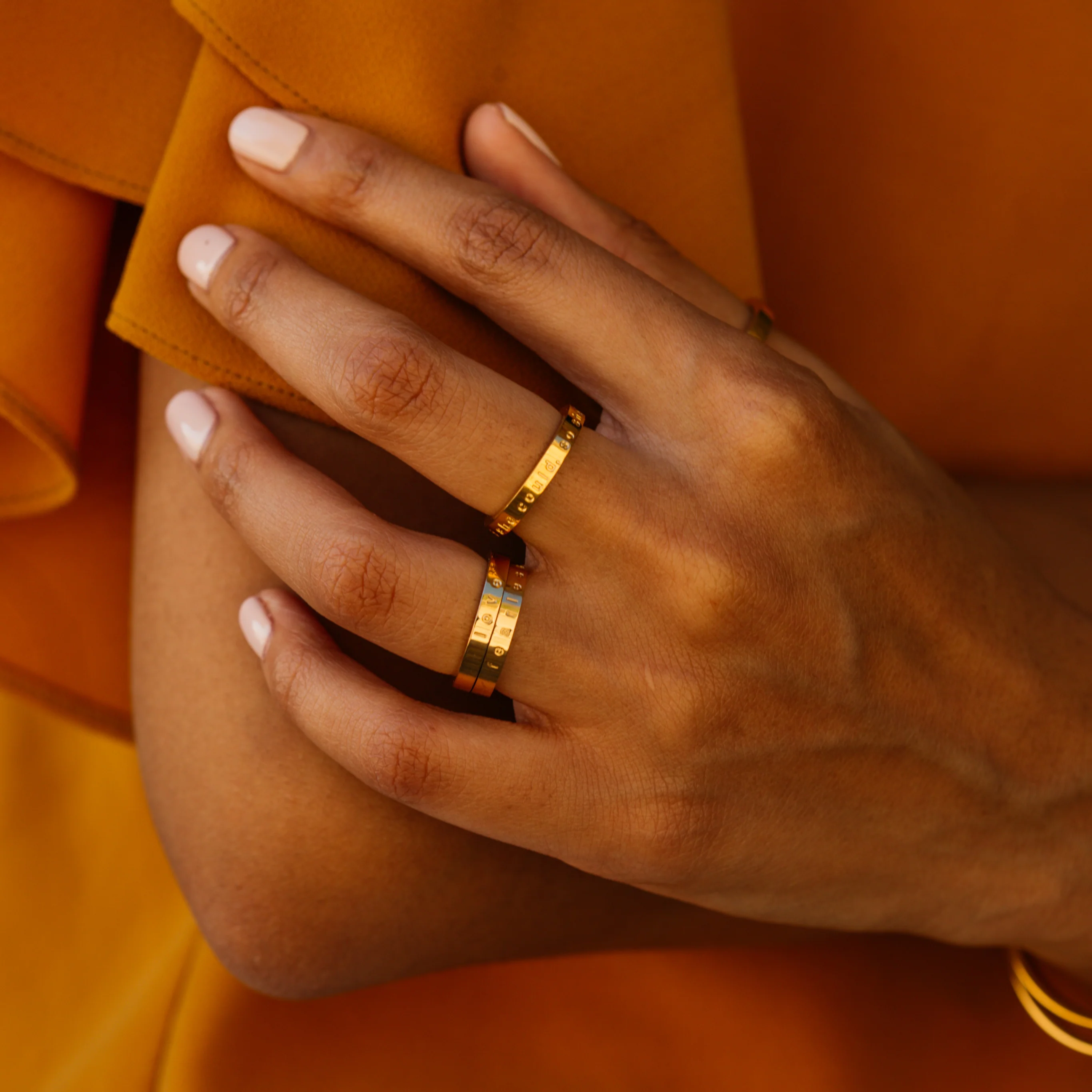 Grateful (shiny) fidget ring necklace - Image 7