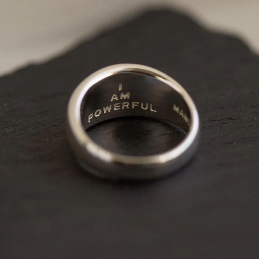 I Am Powerful - Dome Ring - Image 3