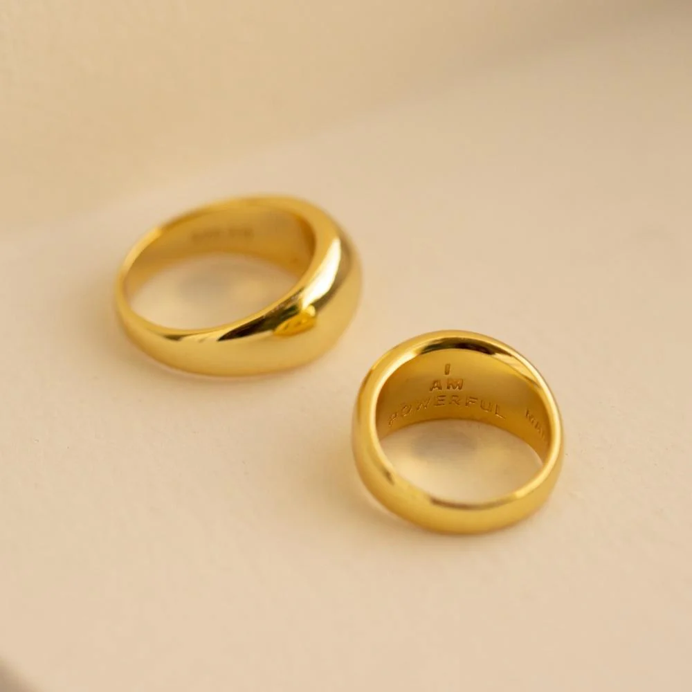 I Am Powerful - Dome Ring - Image 9