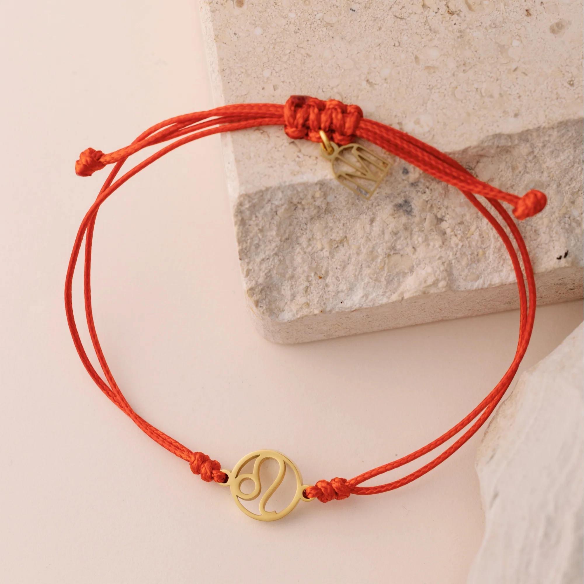 Leo Zodiac Thread Bracelet - Image 2