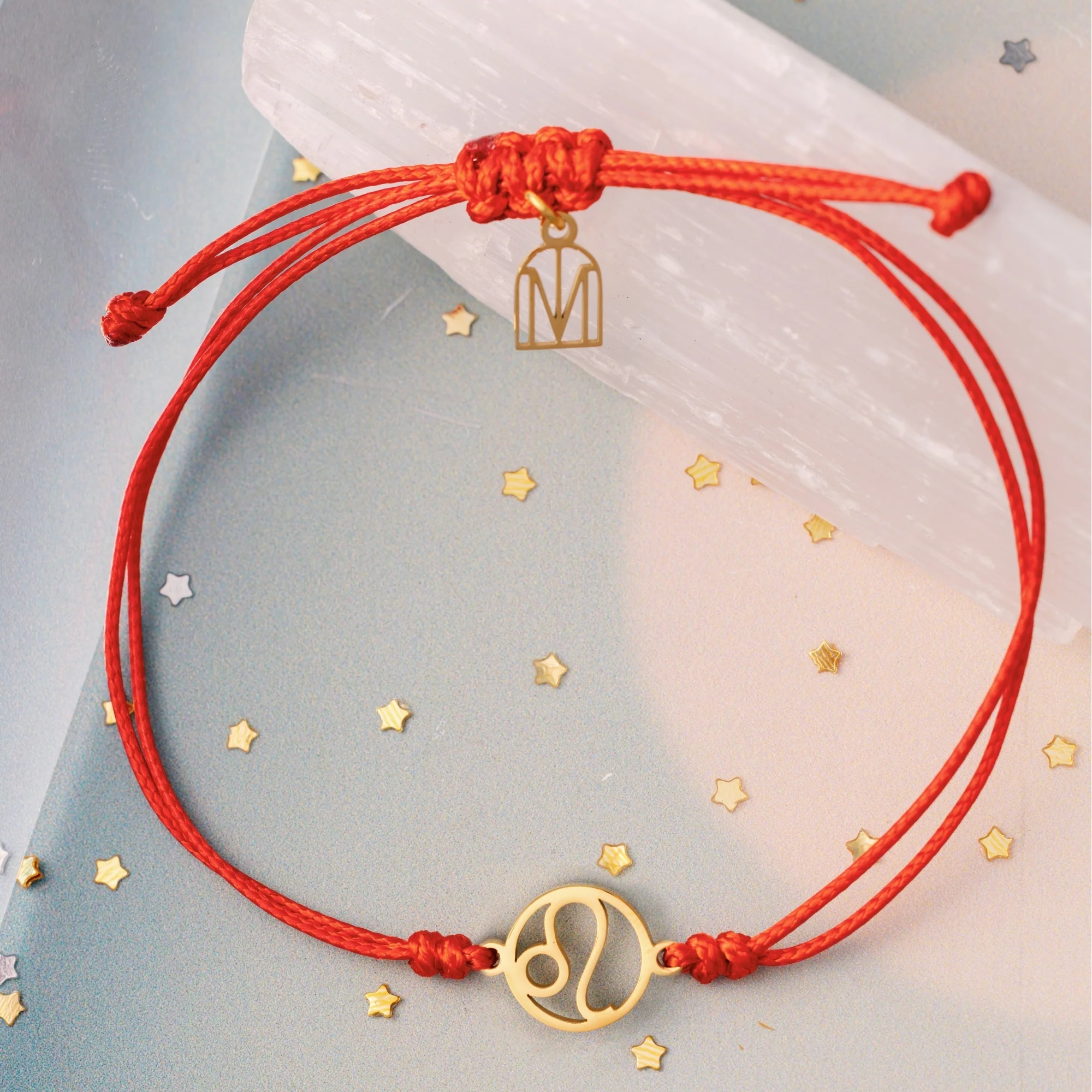 Leo Zodiac Thread Bracelet - Image 4
