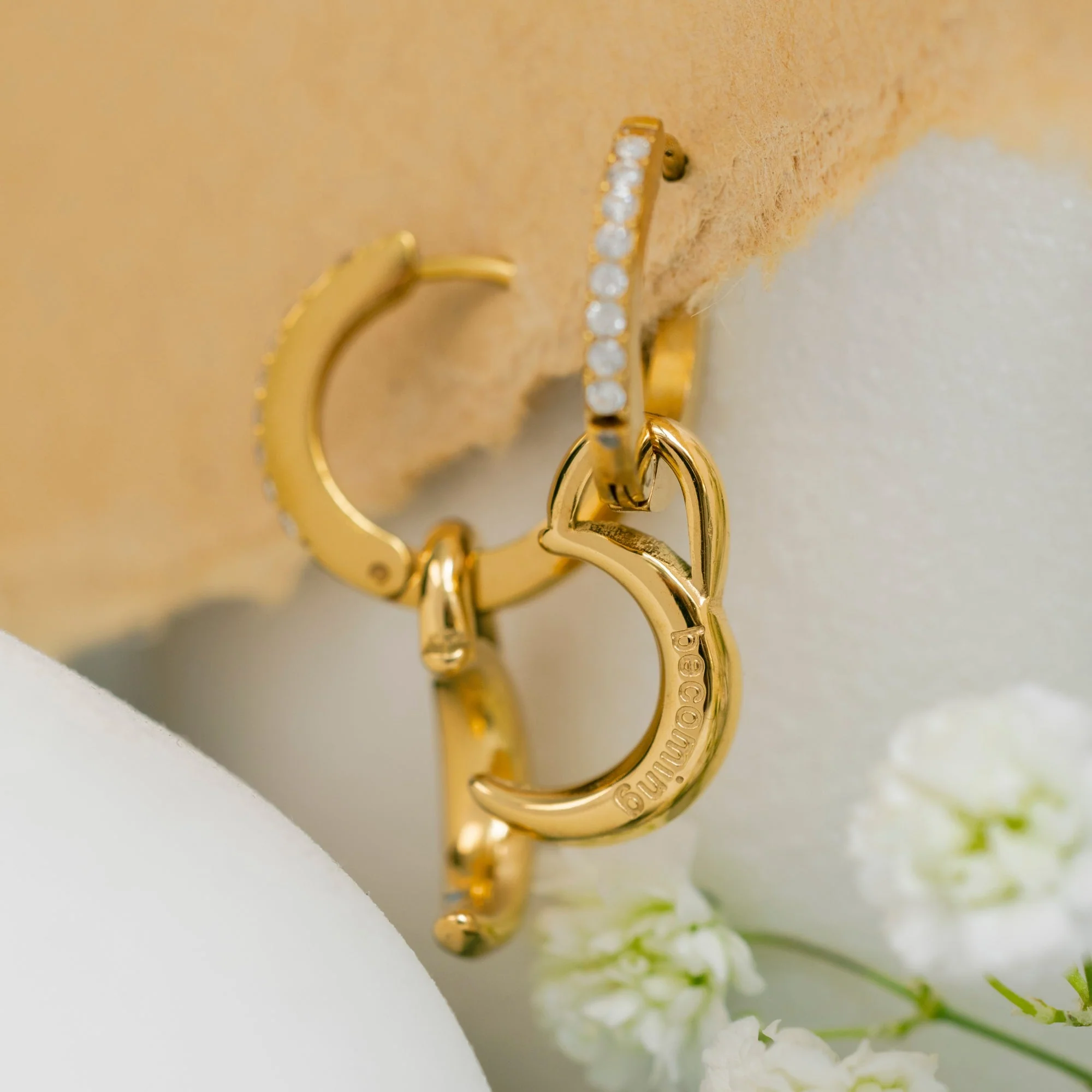 Crescent Moon Earring Charms - Image 4