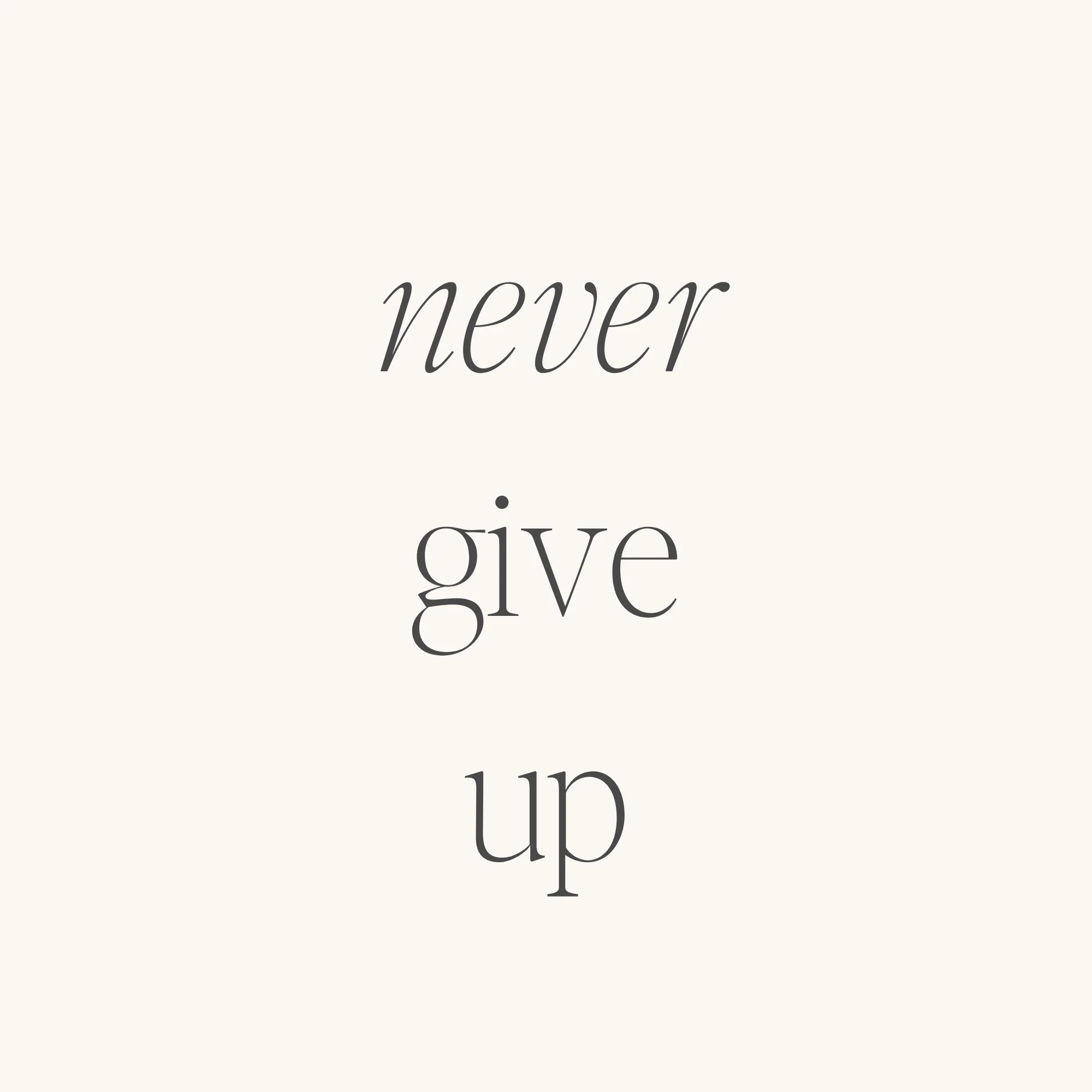 Never Give Up - Image 3