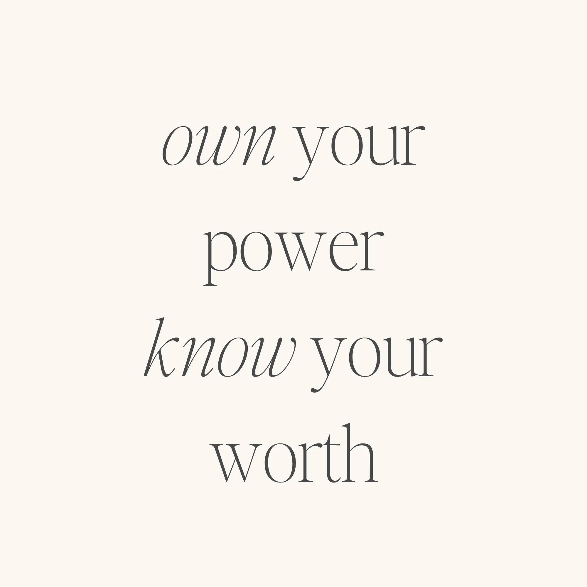 Own Your Power, Know Your Worth - Image 3