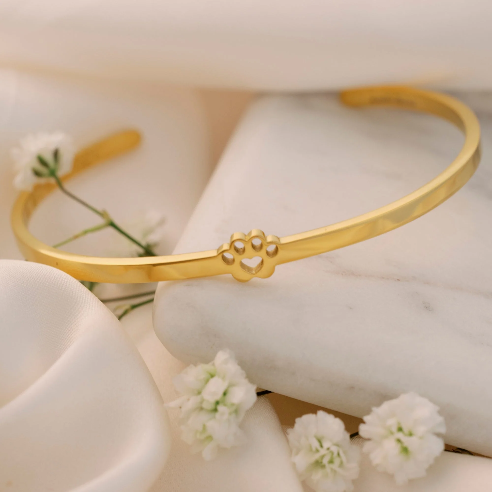 Pawprint Cuff - I Have Pawprints On My Heart - Image 5