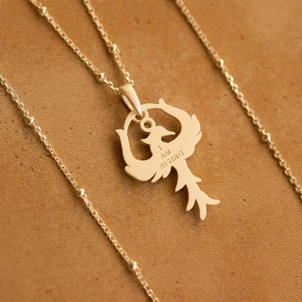 Phoenix Necklace - I Am Rising - Image 4