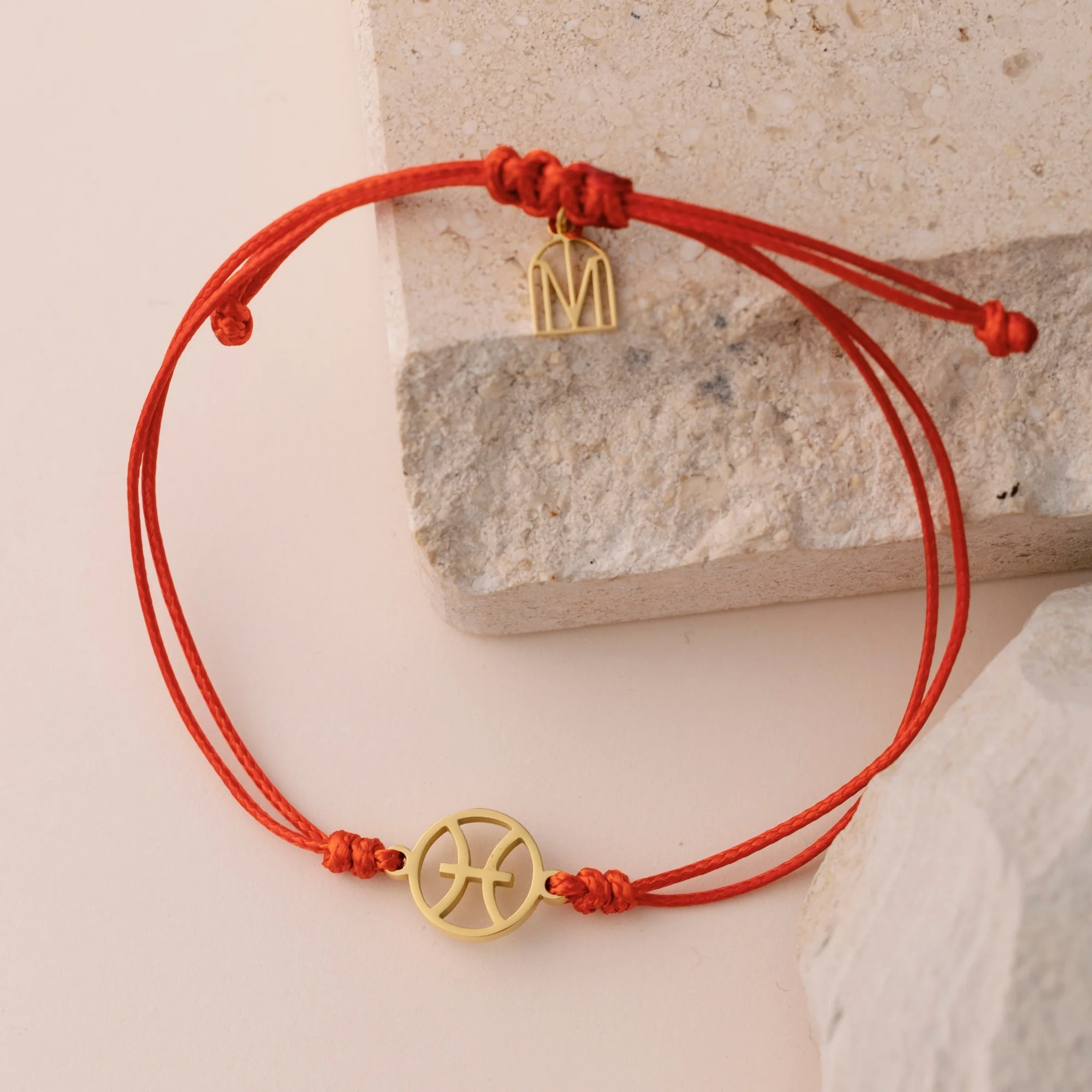 Pisces Zodiac Thread Bracelet - Image 2