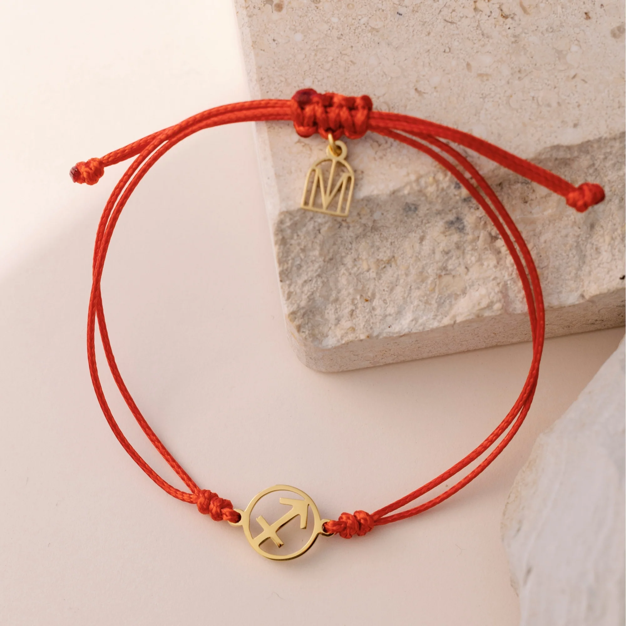 Sagittarius Zodiac Thread Bracelet - Image 2