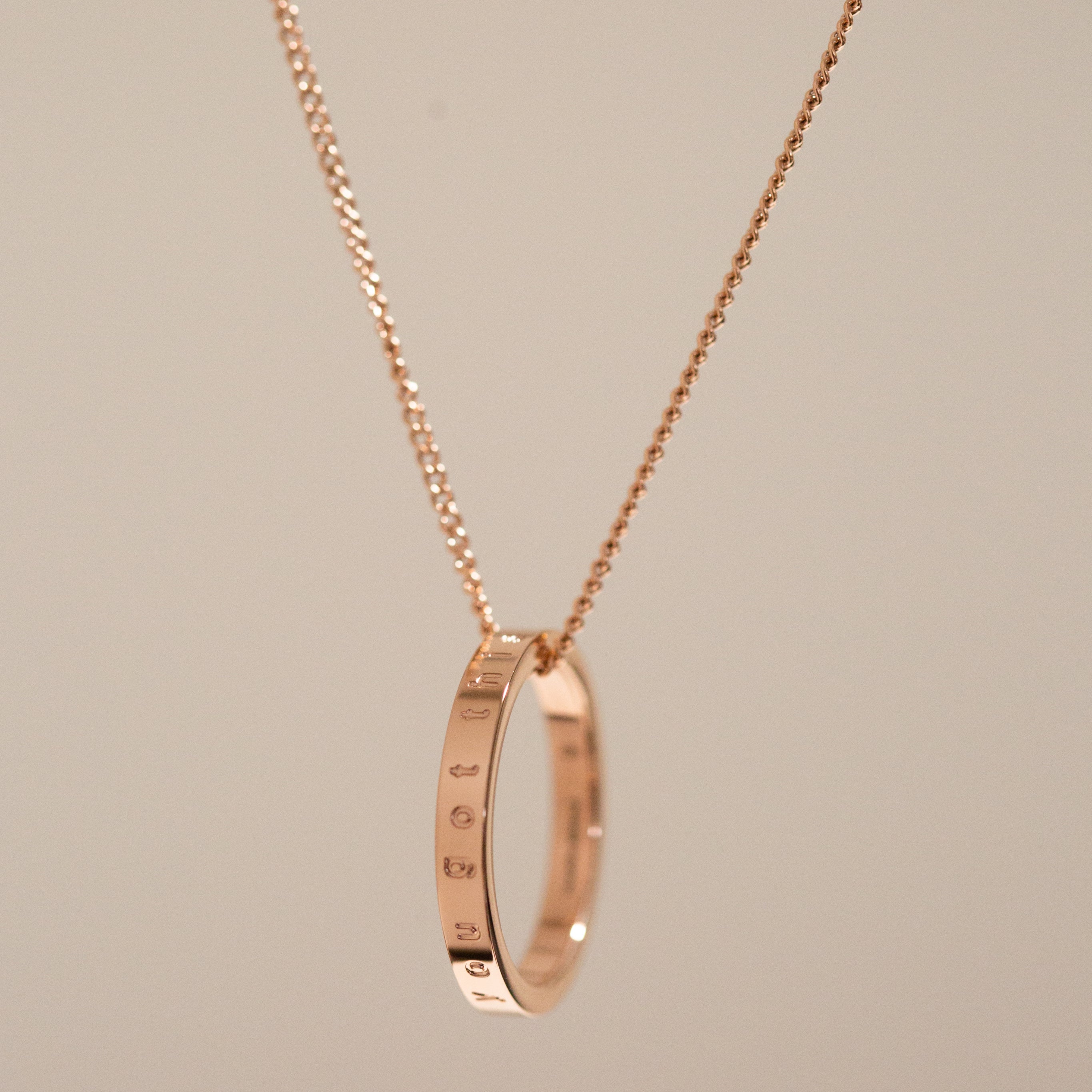 She Believed She Could, So She Did (shiny) fidget ring necklace - Image 7