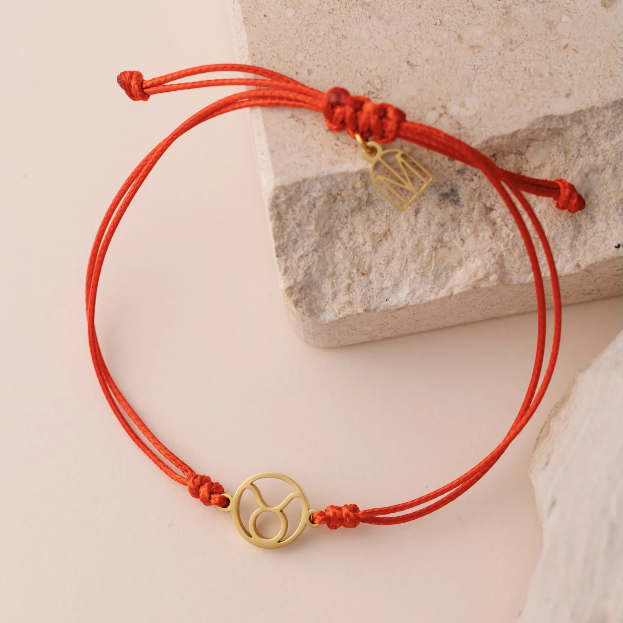 Taurus Zodiac Thread Bracelet - Image 2
