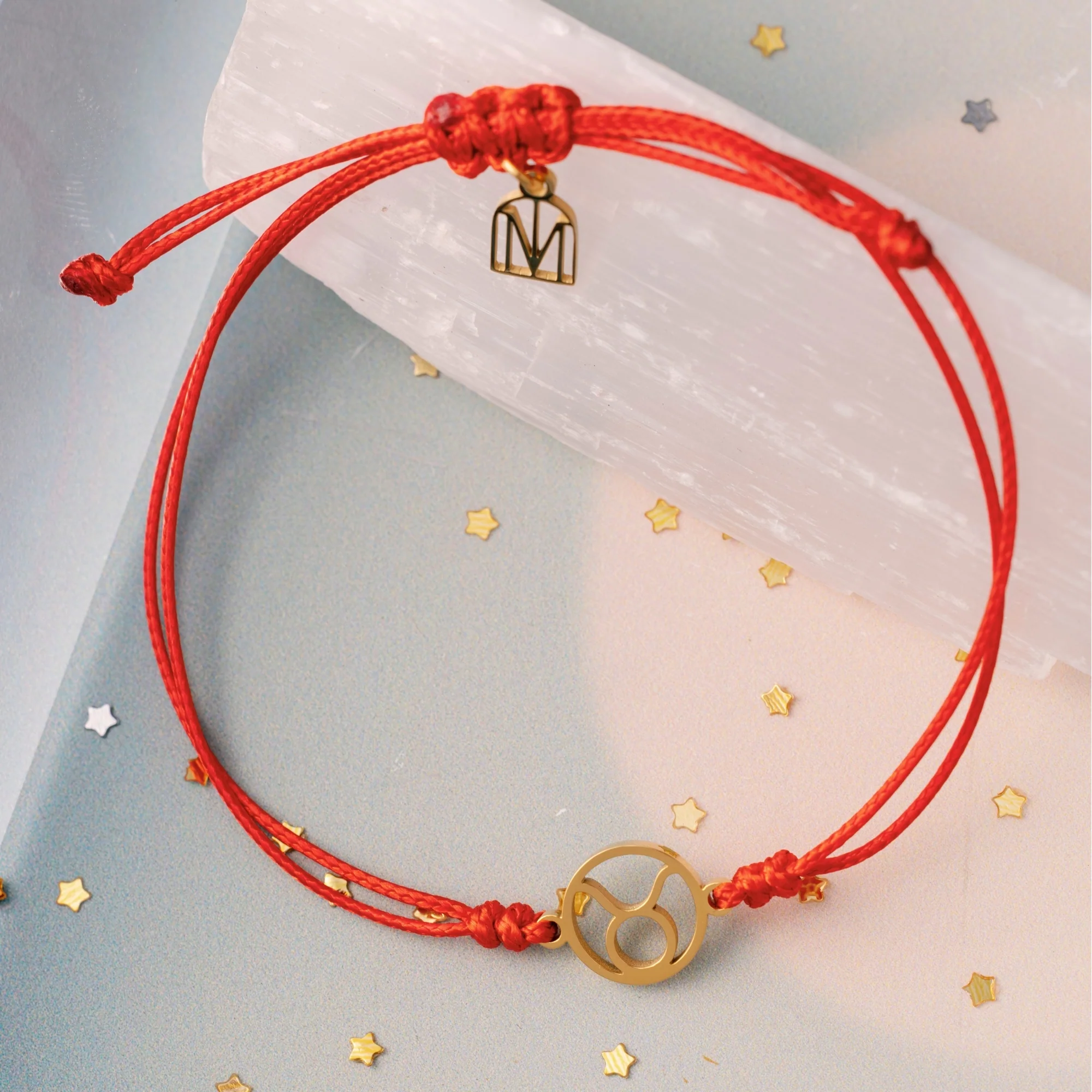 Taurus Zodiac Thread Bracelet - Image 4